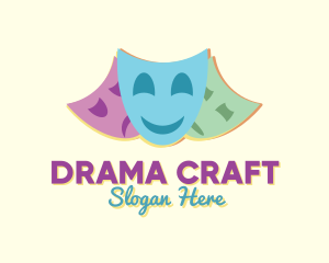 Drama Club Theater logo design