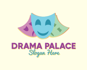 Drama Club Theater logo design