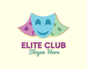 Club - Drama Club Theater logo design