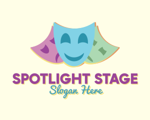 Drama Club Theater logo design