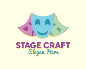 Theater - Drama Club Theater logo design