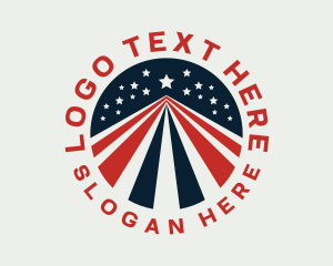 Veteran - Patriotic Veteran Flag logo design