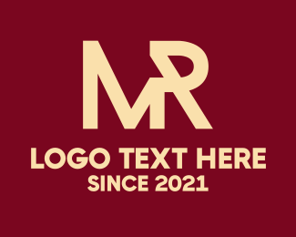 Business Monogram M & R Logo