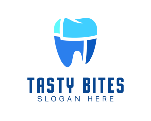Puzzle - Blue Dentistry Clinic logo design