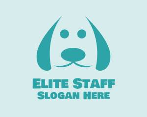 Beagle - Cute Dog Veterinary logo design