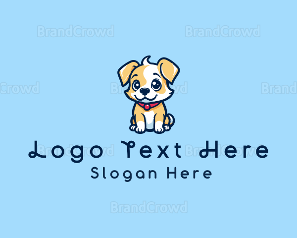 Puppy Pet Dog Logo