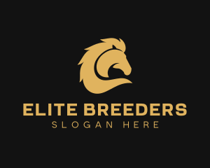 Equestrian Stable Horse logo design