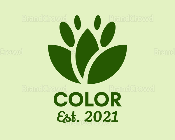 Botanical Leaf Plant Logo