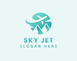 Airplane Travel Airline logo design