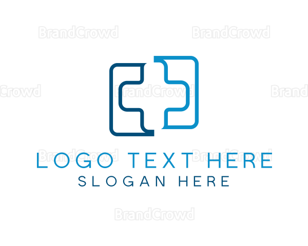 Medical Hospital Doctor Cross Logo