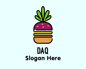 Bread - Beet Burger Vegan Restaurant logo design