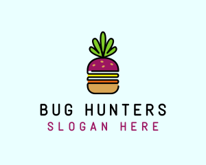 Beet Burger Vegan Restaurant  logo design