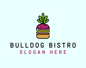 Beet Burger Vegan Restaurant  logo design