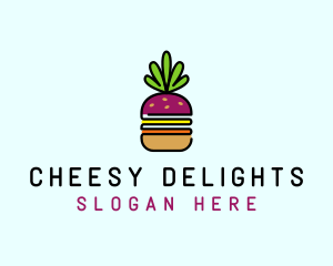 Beet Burger Vegan Restaurant  logo design