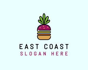 Beet Burger Vegan Restaurant  logo design