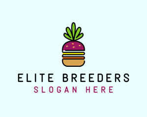 Beet Burger Vegan Restaurant  logo design