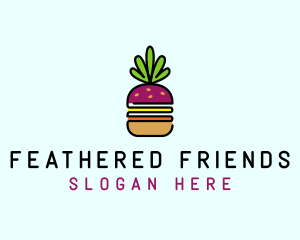 Beet Burger Vegan Restaurant  logo design