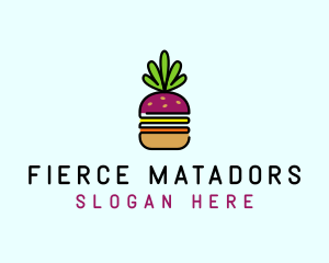 Beet Burger Vegan Restaurant  logo design