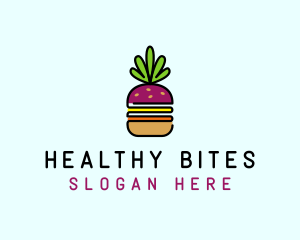 Beet Burger Vegan Restaurant  logo design