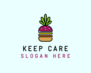 Beet Burger Vegan Restaurant  logo design