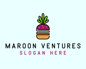 Beet Burger Vegan Restaurant  logo design