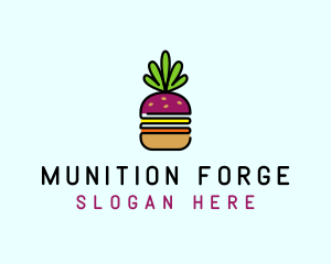 Beet Burger Vegan Restaurant  logo design