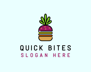 Beet Burger Vegan Restaurant  logo design