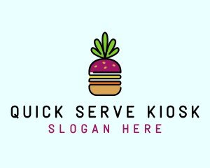 Beet Burger Vegan Restaurant  logo design