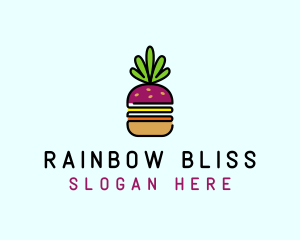 Beet Burger Vegan Restaurant  logo design