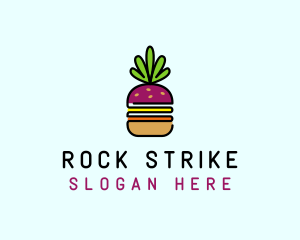 Beet Burger Vegan Restaurant  logo design