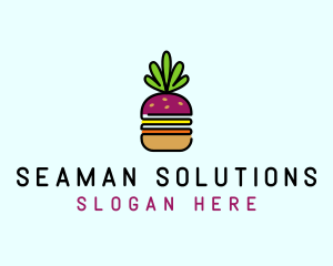 Beet Burger Vegan Restaurant  logo design