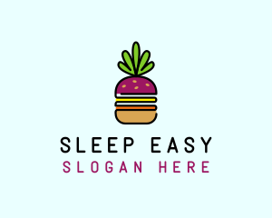 Beet Burger Vegan Restaurant  logo design