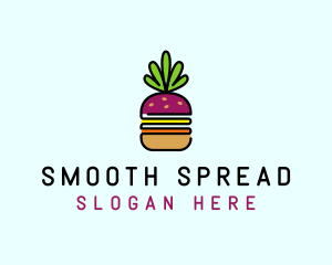 Beet Burger Vegan Restaurant  logo design