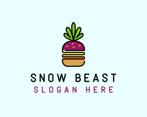 Beet Burger Vegan Restaurant  logo design