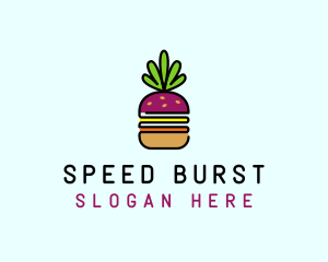 Beet Burger Vegan Restaurant  logo design