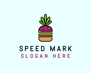 Beet Burger Vegan Restaurant  logo design