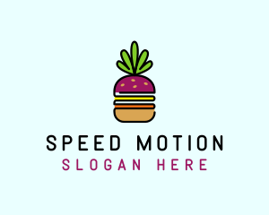 Beet Burger Vegan Restaurant  logo design