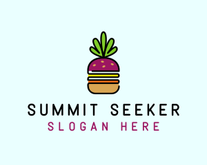 Beet Burger Vegan Restaurant  logo design