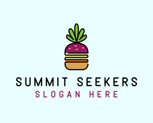 Beet Burger Vegan Restaurant  logo design