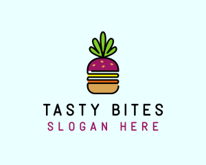 Beet Burger Vegan Restaurant  logo design