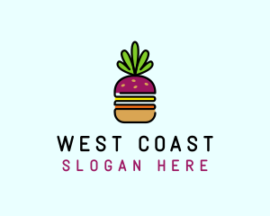 Beet Burger Vegan Restaurant  logo design