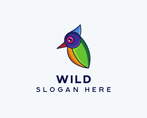 Wild Bird Animal logo design