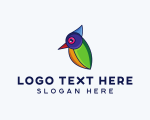 Aviary - Wild Bird Animal logo design