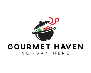 Hot Pot Shabu Shabu logo design