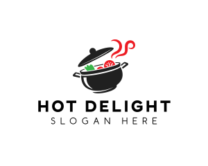 Hot Pot Shabu Shabu logo design