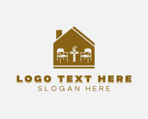 Interior - Home Staging Furniture Decor logo design
