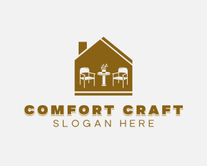 Upholsterer - Home Staging Furniture Decor logo design