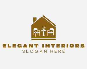 Home Staging Furniture Decor logo design