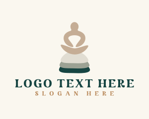 Treatment - Wellness Yoga Rocks logo design