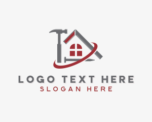 Remodeling - Construction Repair Tools logo design